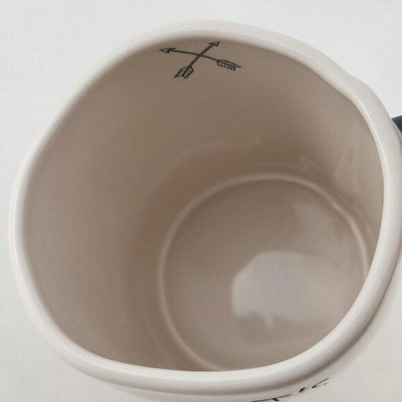 ⭐️2/ $50⭐️ Rae Dunn LET'S GET  LOST Artisan White Coffee Tea Mug Large Letters - Picture 5 of 11